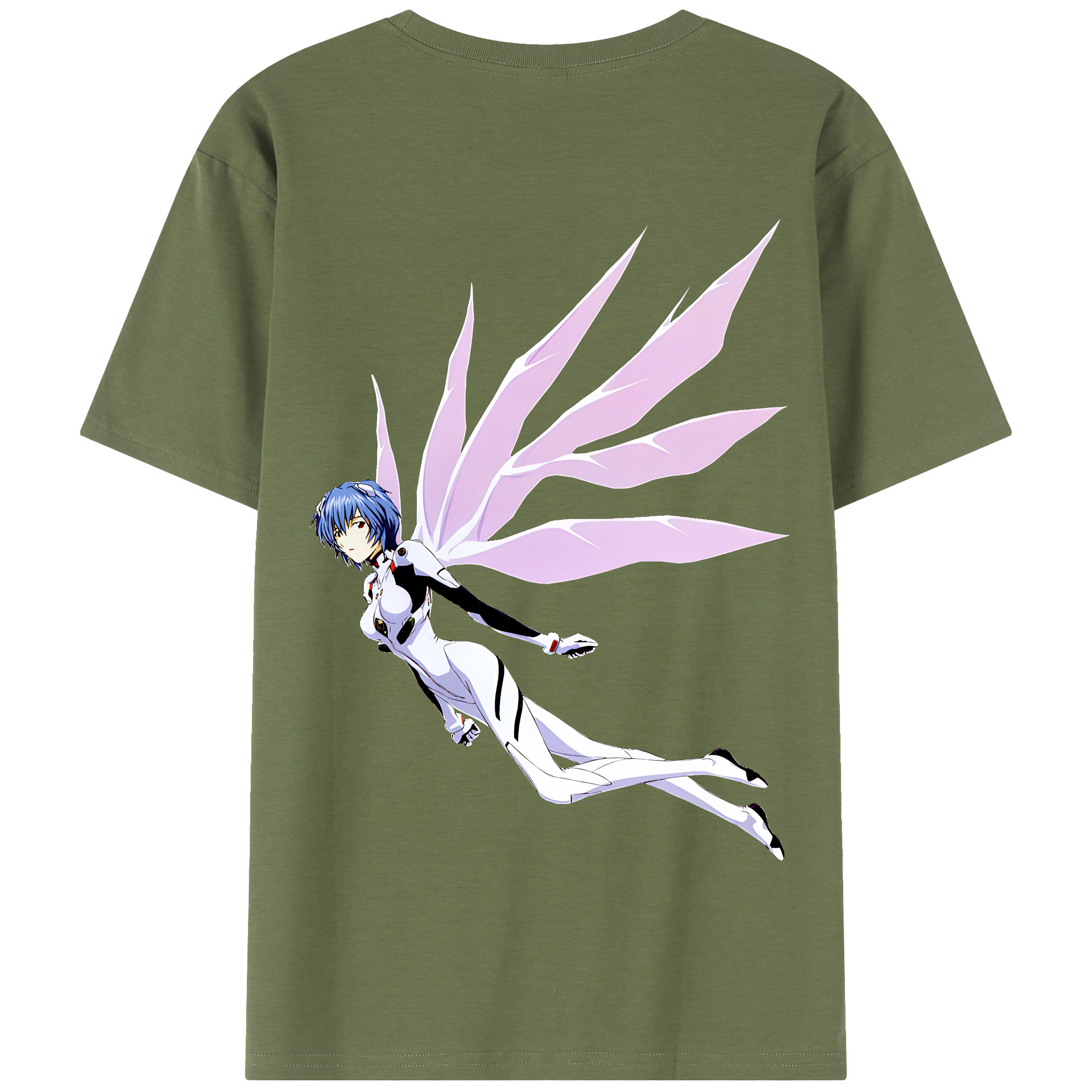 （画像用） EVA 新世紀エヴァンゲリオン 綿100％半袖Tシャツ（背面プリント）